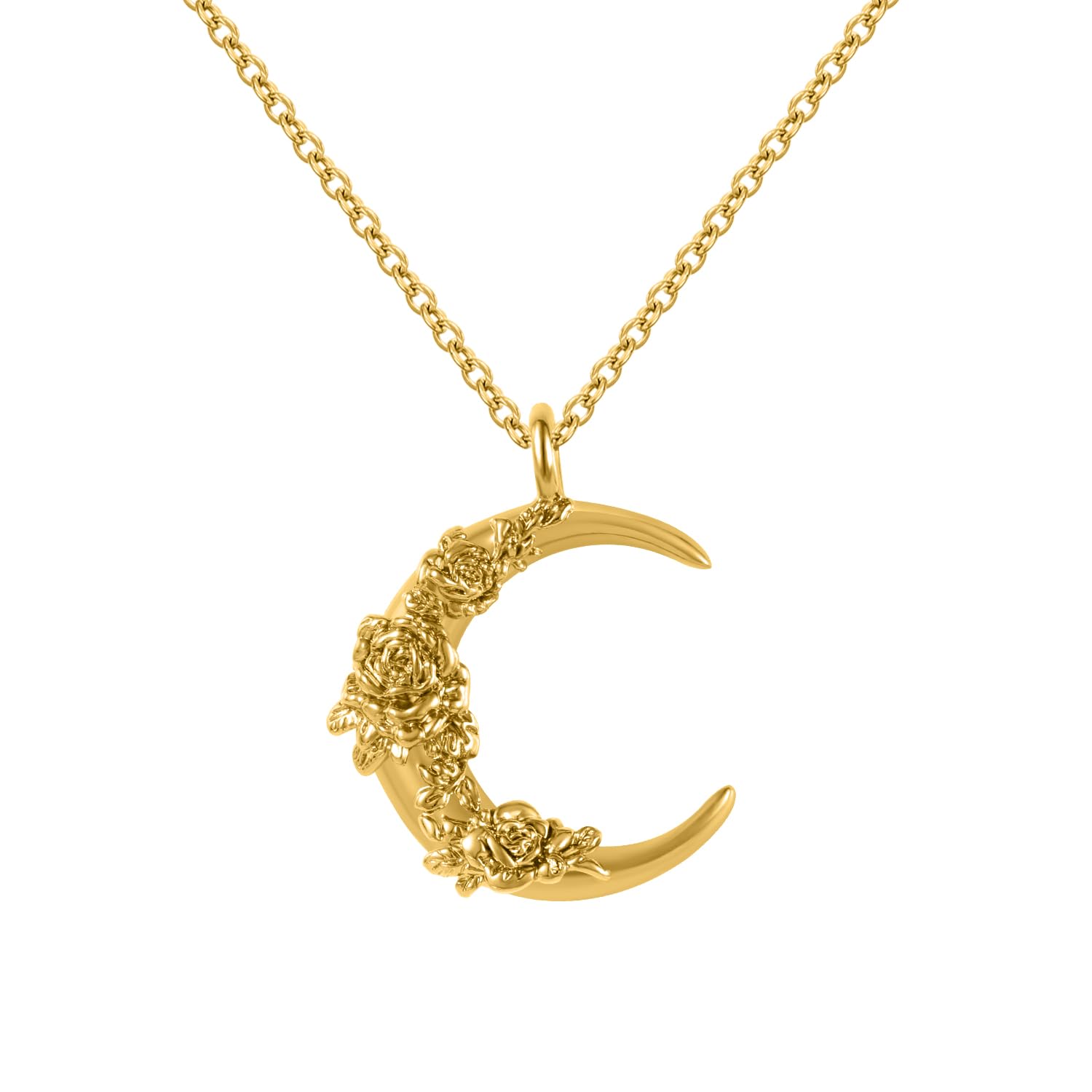 Qitian Islamic Jewelry Gifts for Women Muslim Pendant Gold Allah Arabic Necklaces Ayatul Kursi Necklace