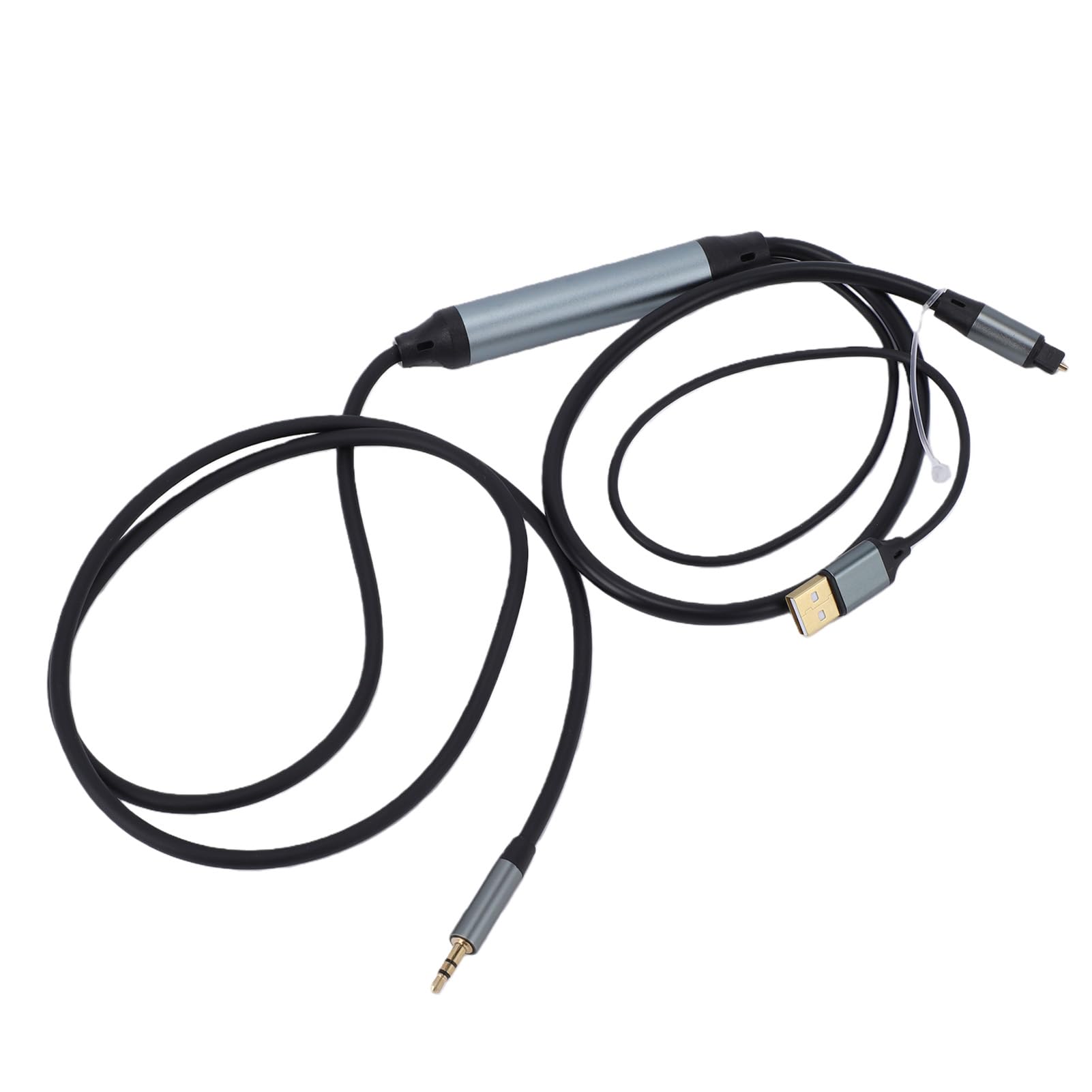 Convertidor de AUX de 3.5 Mm a SPDIF, Adaptador de óptico