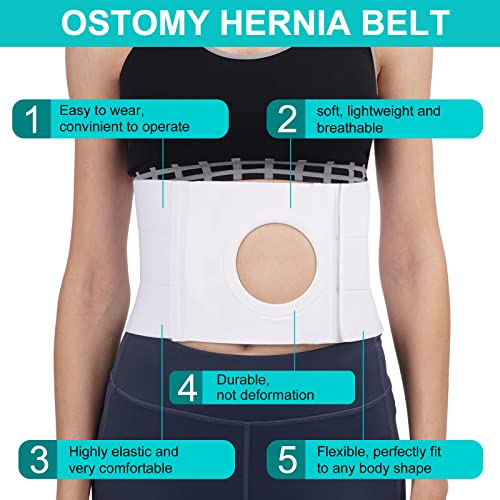 Faja abdominal soporte para ostomía talla S miniatura 3