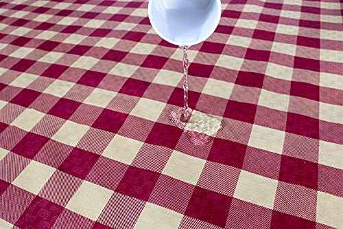 Image of The Furnishing Tree Waterproof Square Shaped 4 Seater Printed Center Table Cover Size 48x48 inches with White Border Lace
