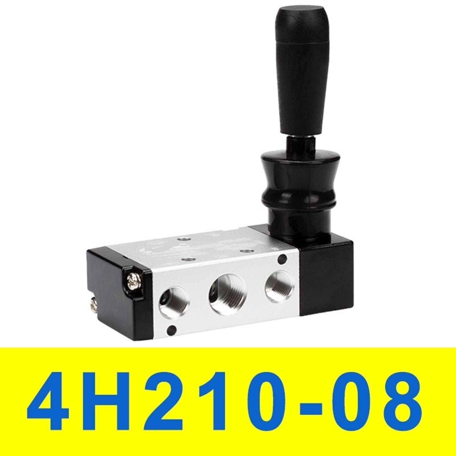 Valvola a leva manuale 4H210-08 Valvola di controllo ad azionamento pneumatico 1/4quot; 5 porte 2 posizioni 5/2 vie valvola pneumatica ad azione manuale con raccordi 1 pz(4H210-08)