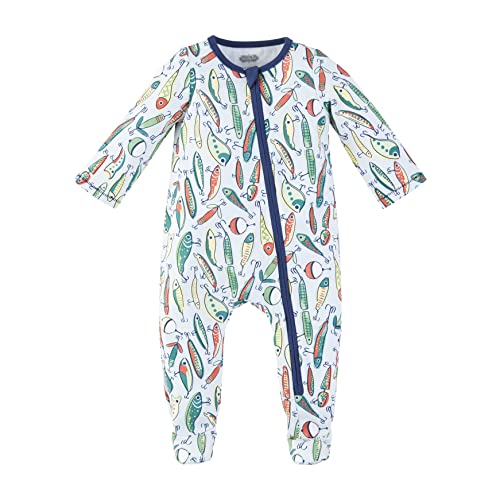 Image of Mud Pie baby-boys Mud Pie Baby Boys Golf Footed SleeperMud Pie Baby Boys Golf Footed Sleeper