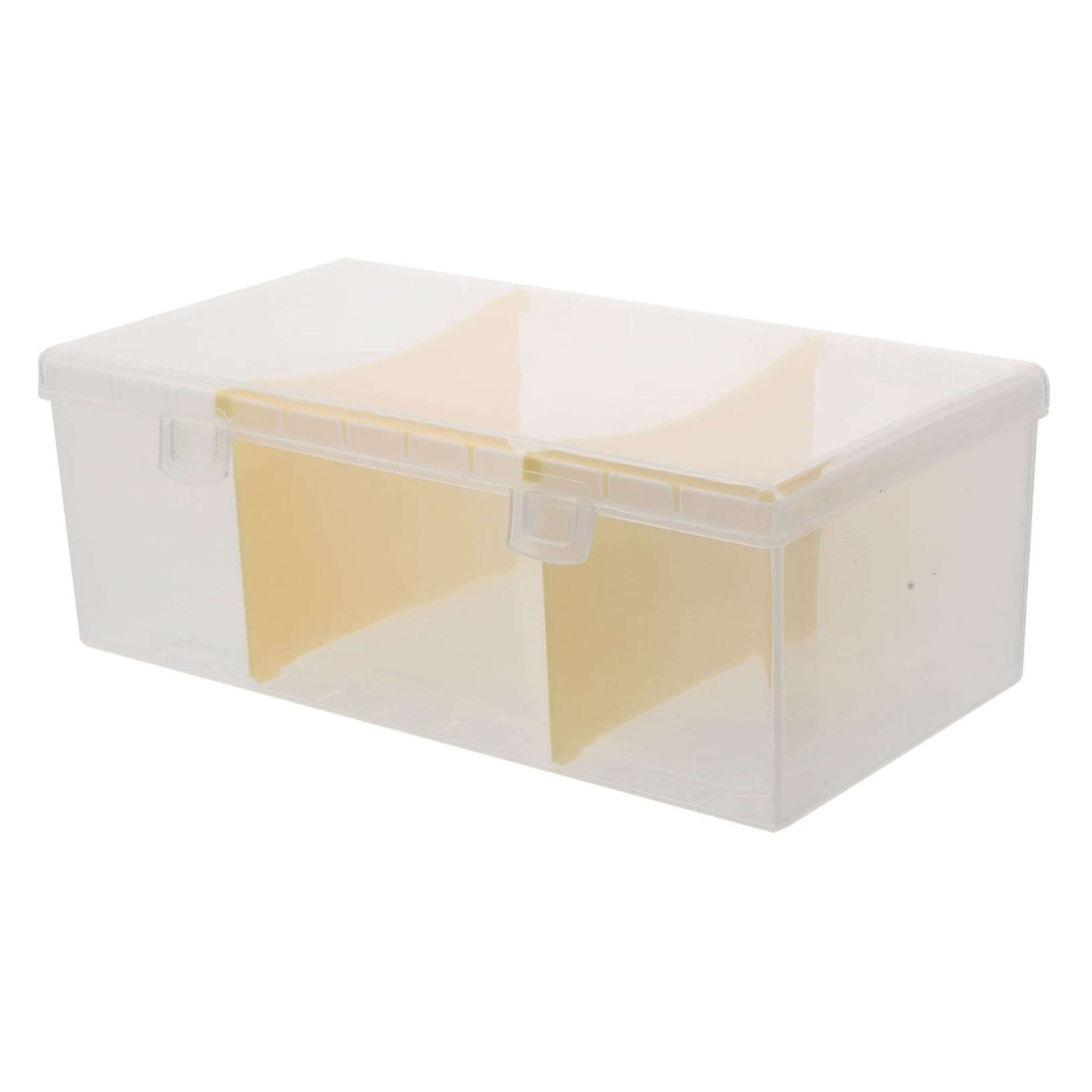 Lurrose 5Er Packung storage boxes aufbwahrungs-box Kartenspiele Tragbarer Behälter für Bürokarten Visitenkarten-Organizer für den Schreibtisch Kartenhalter fürs Büro Plastik Transparent