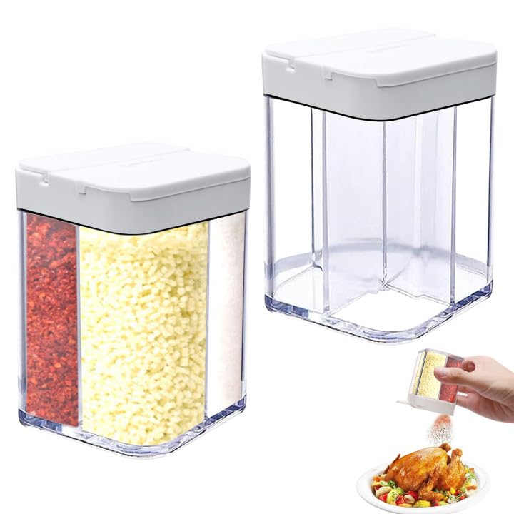 Gewrzstreuer Camping Set 2er Pack 5-in-1  Kompakt Fr Outdoor, Reisen &  Picknick Picknick Gewrzstreuer
