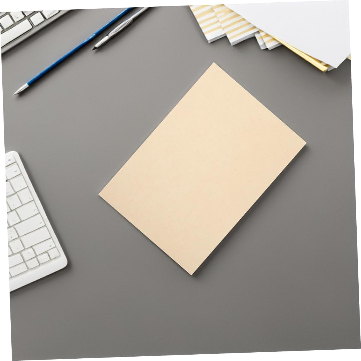 OSALADI 20 Sheets Vintage Parchment Paper Sheets Double Sided Antique Stationery for Wedding Invitations Certificates and DIY Crafts Elegant Floral Writing Paper