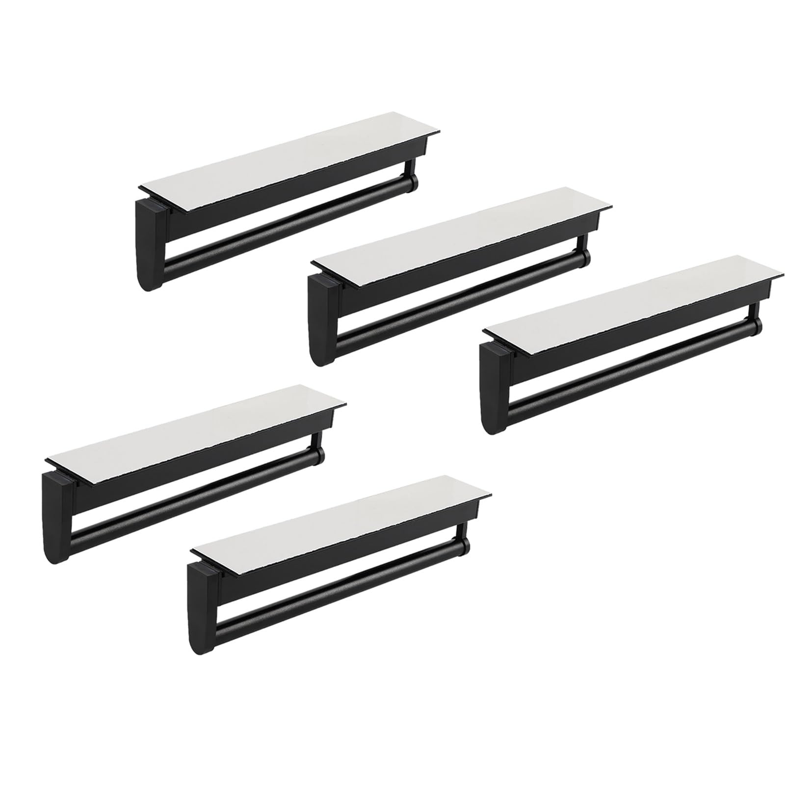 Barre de cintre pour pantalons et rail de vêtements de garde-robe ergonomique