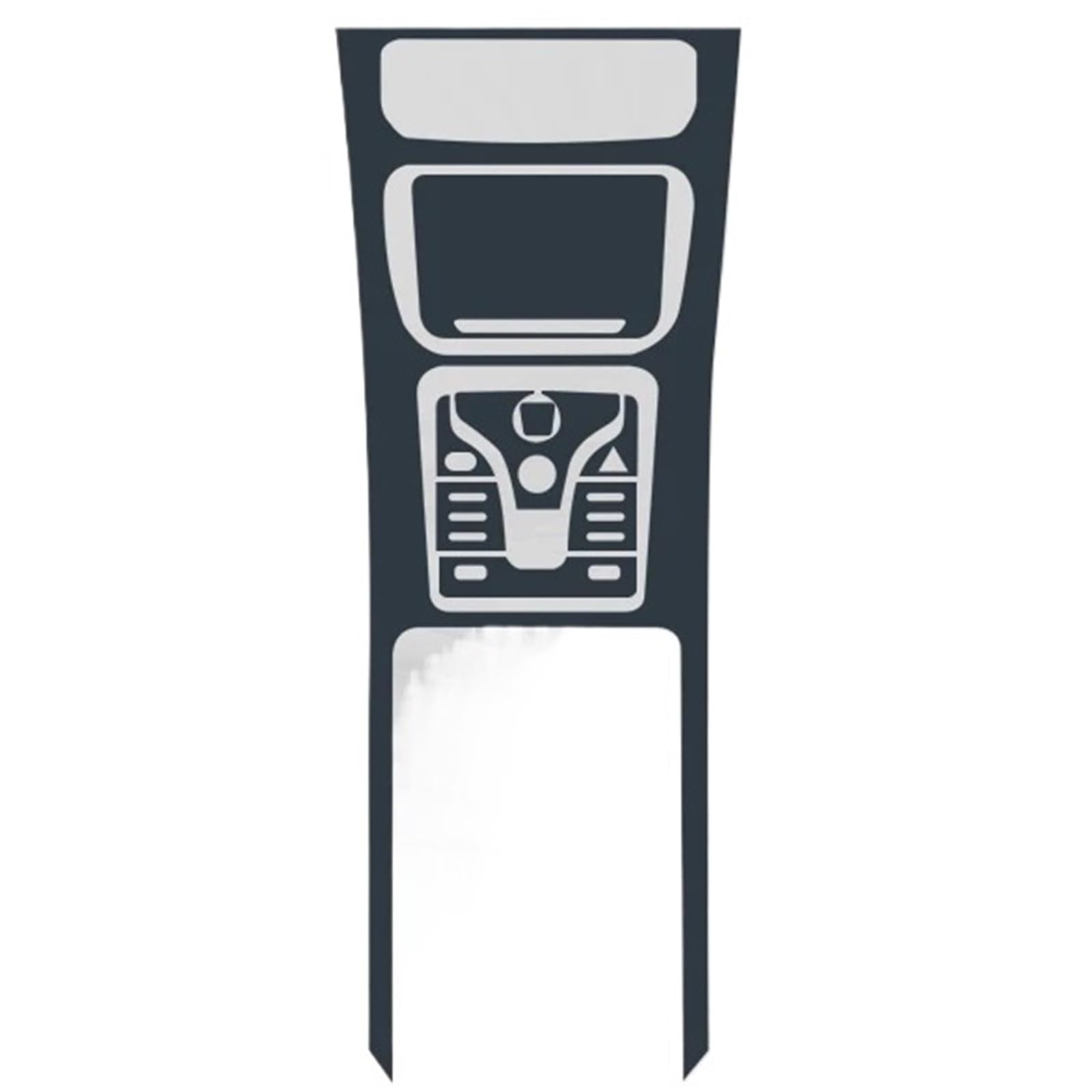 Car Armrest Cushion Fit for BYD Han EV DM car Sticker Center Console Instrument Screen Transparent Film(Style B for RHD)