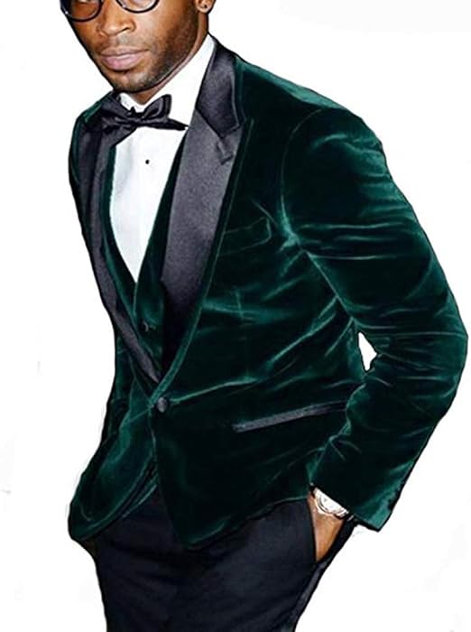 Green velvet coat mens Clearance