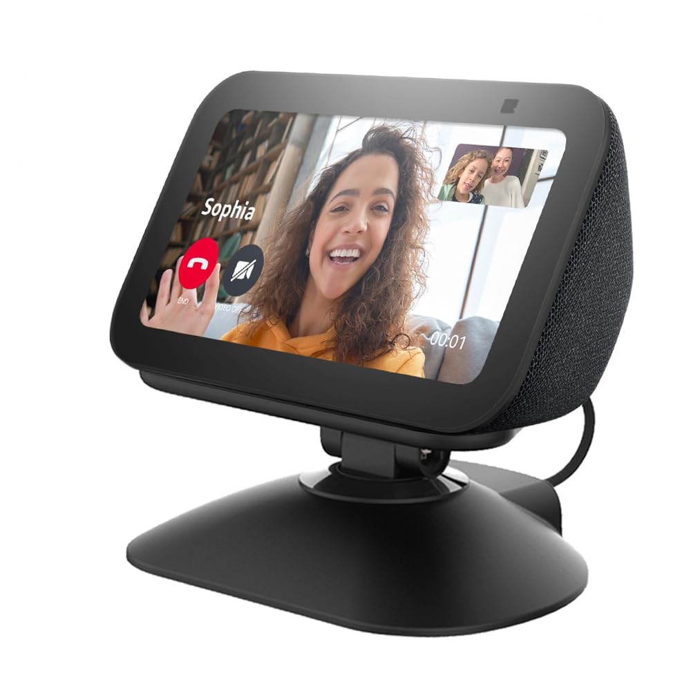 Amazon.co.jp: Echo Show 5 (第3世代) 調節可能な充電スタンド チルト+
