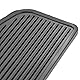 NATGIC Motorrad Dielen Dielen DielenPads Vorne Rutschfeste Gummi Dielenkoffer Fußstutzen fur Harley Touring Electra Road King Glide
