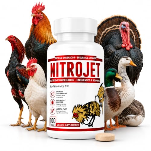 OXIGENADOR para GALLOS NITROJET for Rooster Poultry Gamefowl para Gallos