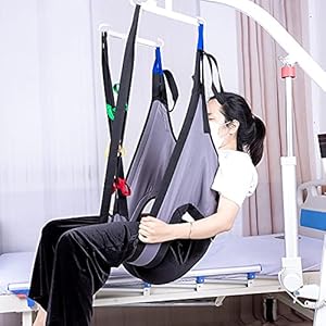 Tilband voor patiënten, medische transferriem voor patiënten Douchebad, tillift voor patiëntenlift Jurk Toegang tot toilet Premium gewatteerde tilband