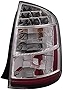 HEADLIGHTSDEPOT Chrome Housing Tail Light Compatible with Toyota Prius 2006-2009 Includes Right Passenger Side Tail Light