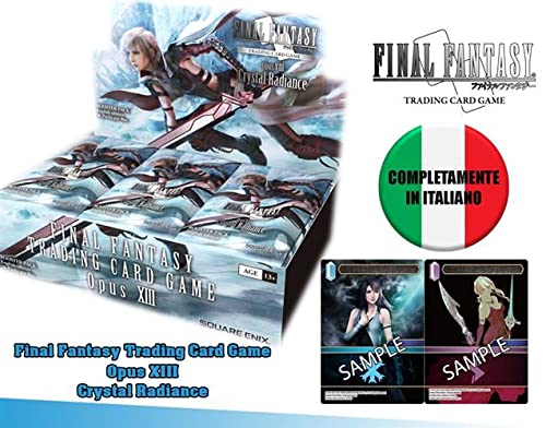 Square Enix Tcg 193465 Final Fantasy Box Envelopes, 36 Pieces Opus Xiii, Multicoloured, Multi-coloured, 700 cc