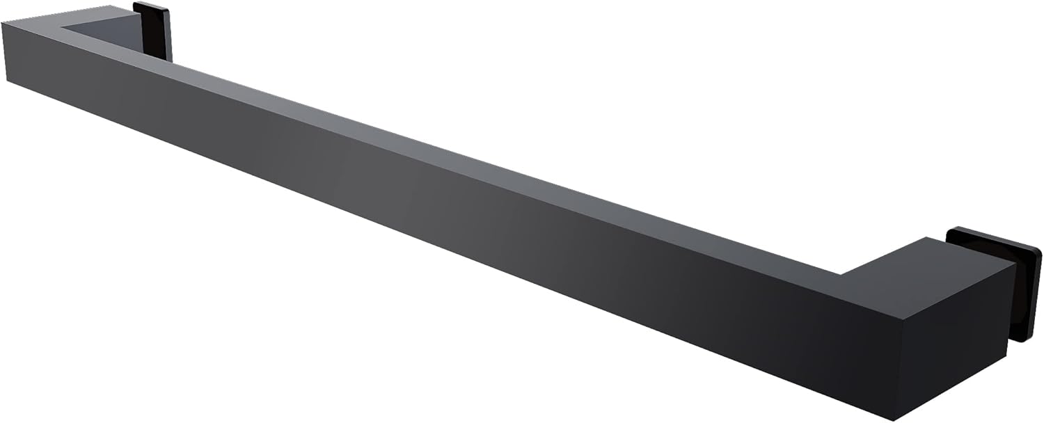 56-60 in W x 62 in. H Soft Close 3/8" Frameless Matte Black Double Sliding Glass Tub Door,Bypass Shower Bathtub Door Clear Tempered Glass Heavy Duty Stainless Steel Hardwares 2pcs Rectangle Handles