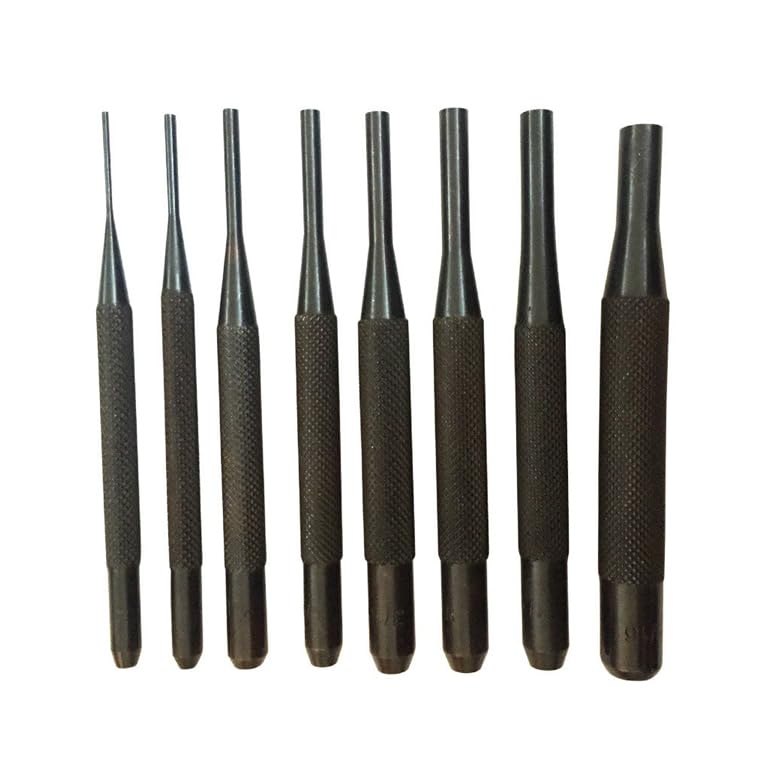 Drive Pin Punch Set of 8 Punches & Punching Machines (Set Of 8