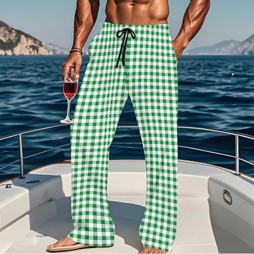 Men's Pajama Pants Lightweight Flannel 2025 Soft Comfortable Lounge Pant With Pockets Drawstring Pjs Sleepwear2