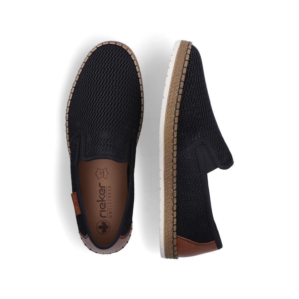 Rieker Homme Chaussures Basses B5276, Monsieur Mocassin,Chaussons
