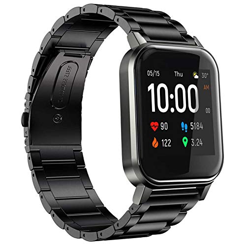 Correa metálica de acero inoxidable para smartwatch LS02 miniatura 1