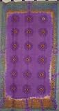 Om Tie Dye Tab Top Curtain-Door Panel-Purple