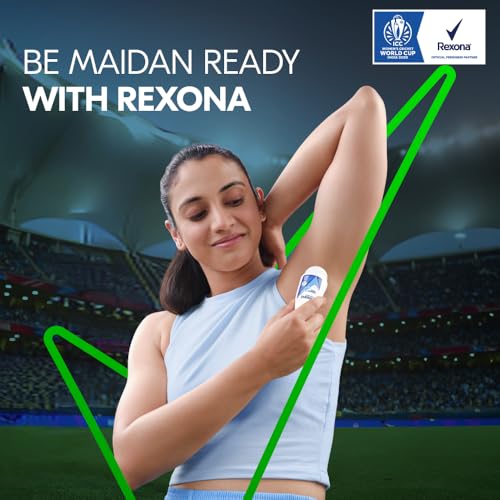 Image of Rexona Motion Activated Roll-On | Invisible Dry Underarm Deodorant for Women | up to 72Hr odour control | 45 ML (Pack of 2)