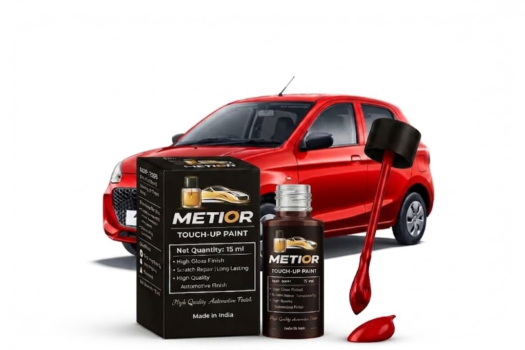 MARUTI ALTO Sizzling Red [Z9T] Touch Up Paint | Factory Color Matched 2K Paint | 2-in-1 Car Scratch Remover Pen | Car Paint Scratch Repair Kit for Scratches, Chips & Nicks | 12ml | Sizzling Red (Z9T)-image-34