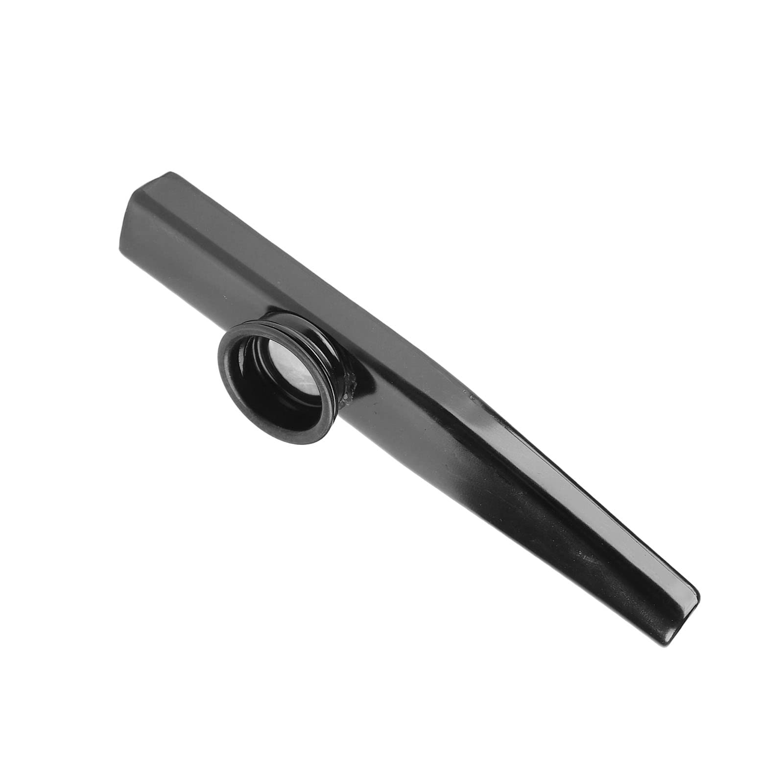 Kazoo in Metallo, per Strumento Musicale per Flauto Portatile Leggero Kazoo Guitar Partner (Nero)