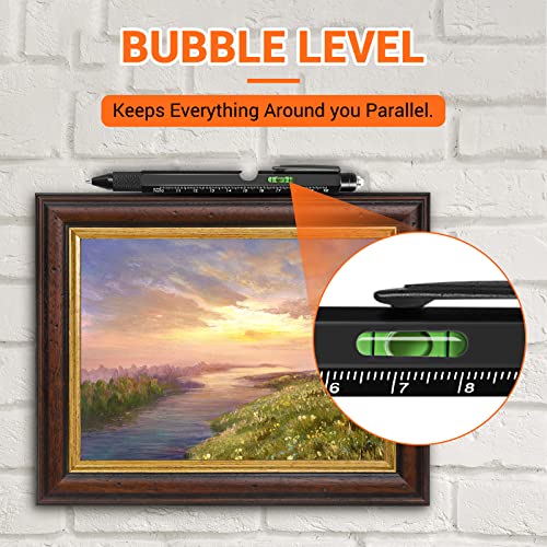 WEARXI Mens Fathers Day Dad Gifts from Daughter Son, 9 in 1 Multitool Pen Gifts for Men, Mens Gift for Dad/Him/Husband, Birthday Gift for Men/Boyfriend, Cool Gadgets, Camping Accessories image 6