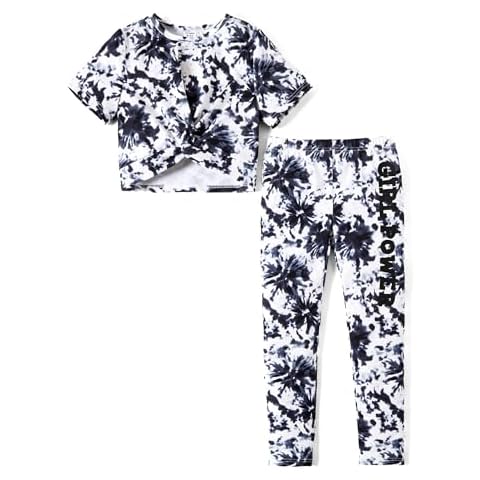 PatPat Ensemble vêtements filles Batik Cover