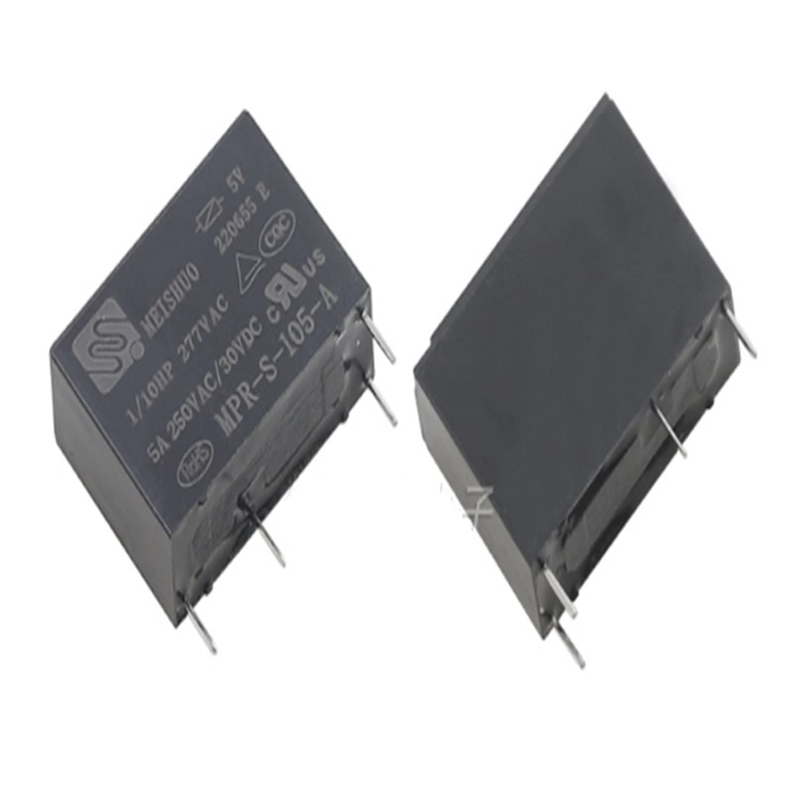 WBNFFUCYU 100% Original Relay 10PCS 20PCS MPR-S-112-A MPR-S-112-A-12VDC MPR-S-124-A-24VDC MPR S 112 A 12V 124 A 24V 4PIN 5A(20pcs MPR-S-112-A)