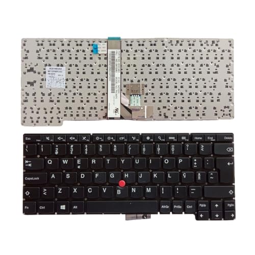 Clavier Portugais pour ThinkPad X1 Helix 2013 AZERTY Ersatz