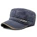 The Hat Depot 200h5149 High Quality Washed Cotton Cadet Cap (Navy2)