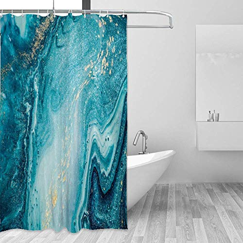 Rideau de douche de qualité supérieure avec crochets décoratifs colorés - 5