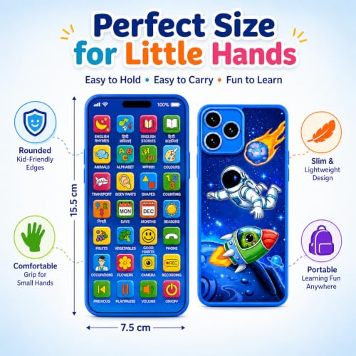 LYNREX Kids Phone with 24 Learning Modes - Image 4