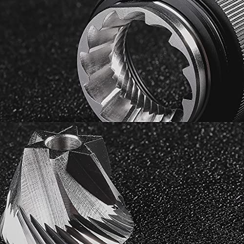 Manuelle Kaffeemühle – NORMCORE manuelle Kaffeemühle mit konischem Edelstahl-Frässtift, verstellbare Einstellungen, für… – Bild 5