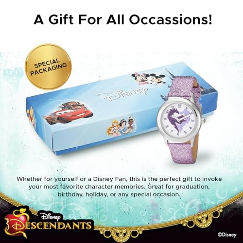 Reloj Disney WDS000368 infantil analógico con correa ajustable 6