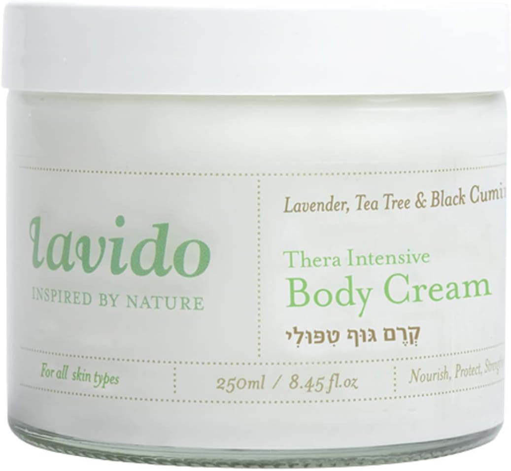 Lavido - Natural Thera Intensive Body Cream | Replenish, Nourish + Protect Dry, Sensitive Skin (8.45 oz | 250 ml)