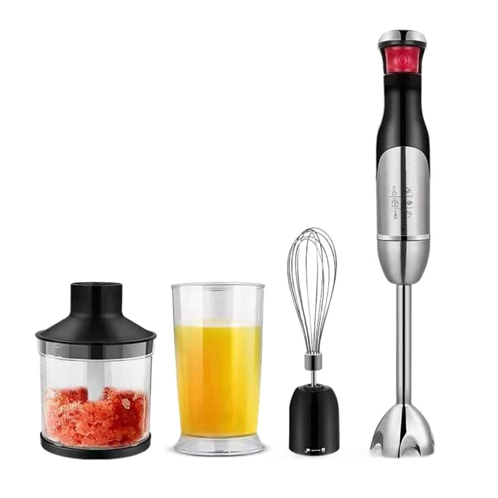 Elektryczny blender ręczny, blender ręczny zanurzeniowy, mikser ręczny, ostrza ze stali nierdzewnej, blender ręczny do zup/smoothie/puree/jedzenia dla dzieci