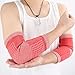 Erhigher Elbow Compression Sleeve, Breathable Sweat-Absorbing Soft Washable Tennis Elbow Braces High Elastic Breathable Pain Relief Golfer Elbow Support Pads for Women & Men M