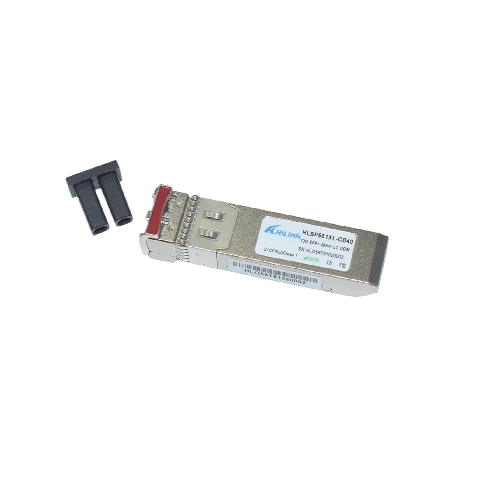 10G ER SFP+ SMF 40KM ER STM-64 Transceiver 10Gbase 1310nm 1550nm SFP Ethernet Moduł (rozmiar: 2 szt. 1550 nm)