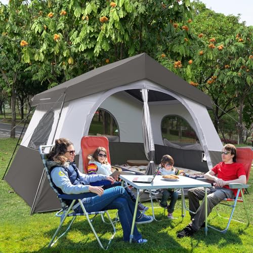 Instant Pop Up Camping Tent 8-Person
