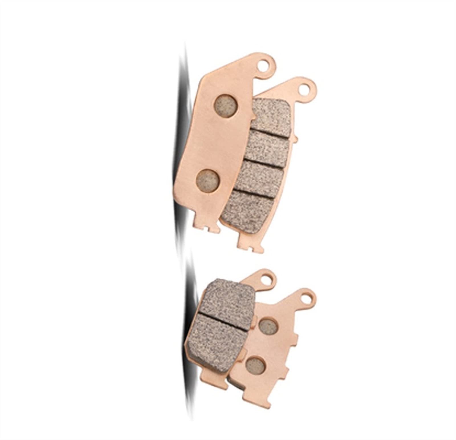 Pastiglie Freno Anteriori Posteriori Sinterizzate in Metallo Moto per Honda CMX500 Rebel (Non ABS) 18-20 CMX500 Rebel (ABS) 2018 2019 2020 2021 Frenare (Color : Front+Rear)