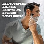 Oars + Alps Soothing Men's Shaving Cream, Dermatologist Tested and Infused with Aloe and Coconut Oil, Fresh Ocean Splash Scent, TSA Friendly, 3.4 Oz, 2 Pack - Image 4