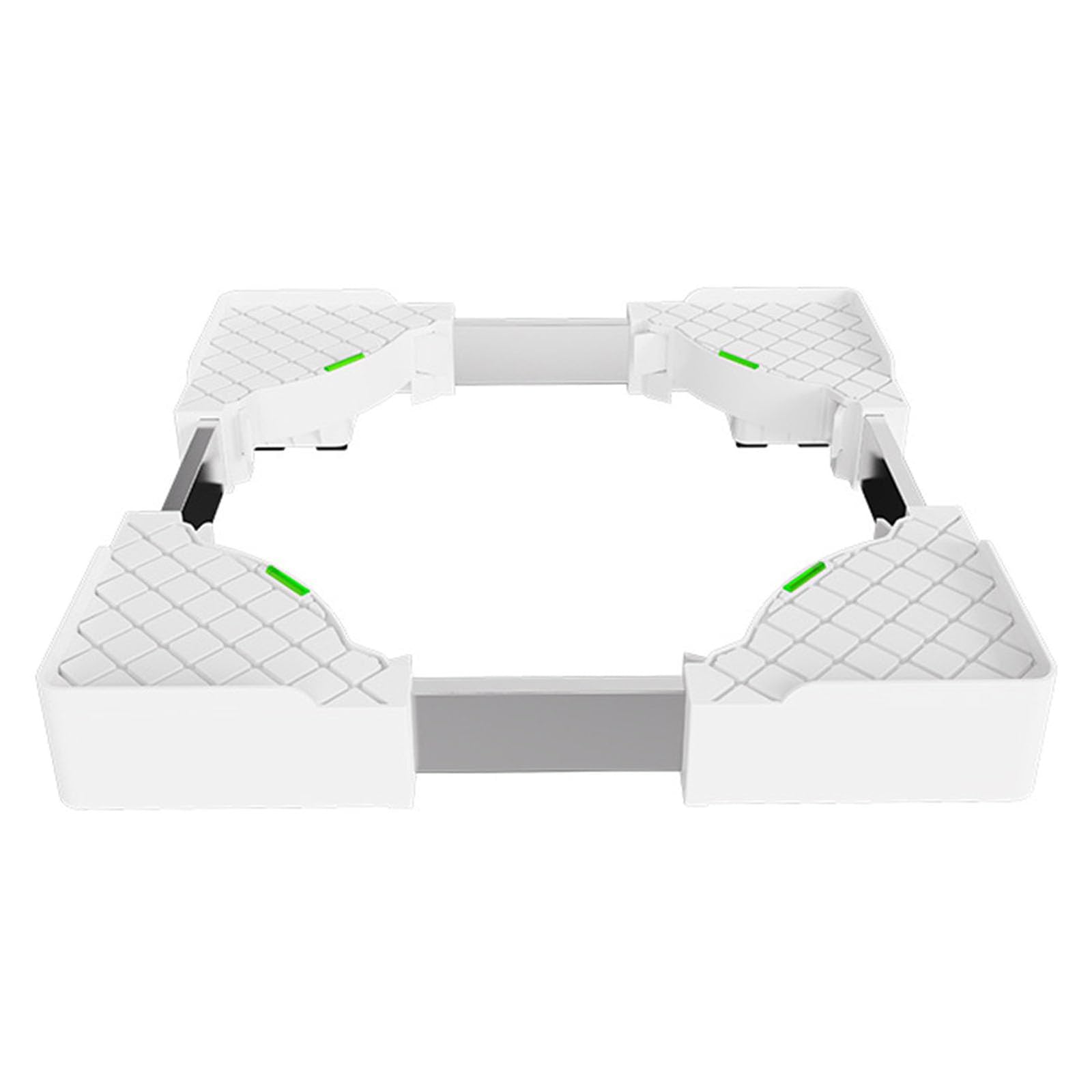 Pobbycrafm Washer Dryer Machine Washing Machine Mover Tumble Dryer Stand Washing Machine Stacker Washing Machine Shelf White