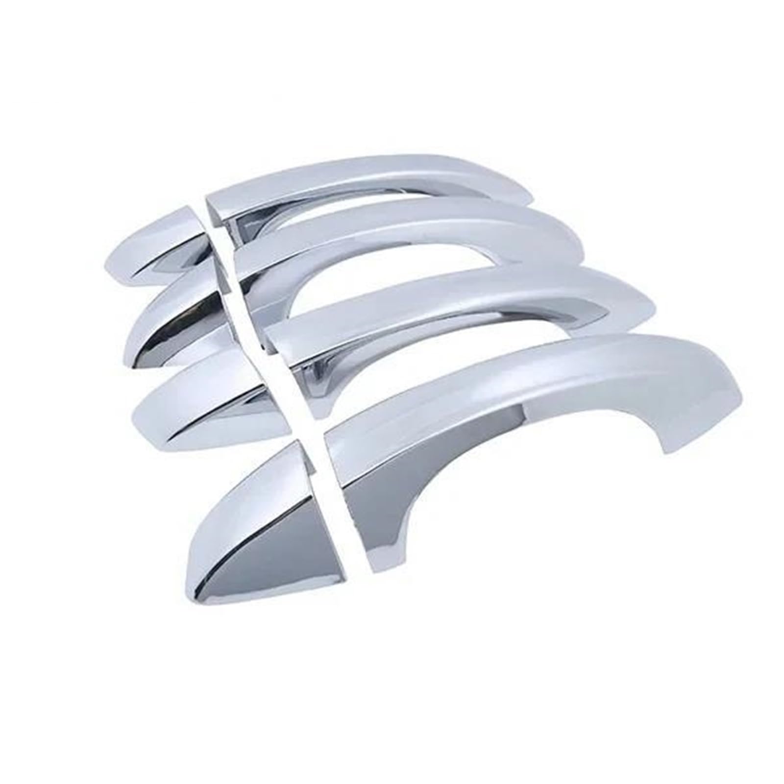 Kjhopy Style4 For Skoda For Superb 2024~2015 B8 3V Mk3 Car Door Handle Covers Exterior Scratch Protective Decor Rustproof Exterior Door Handle(Style4)