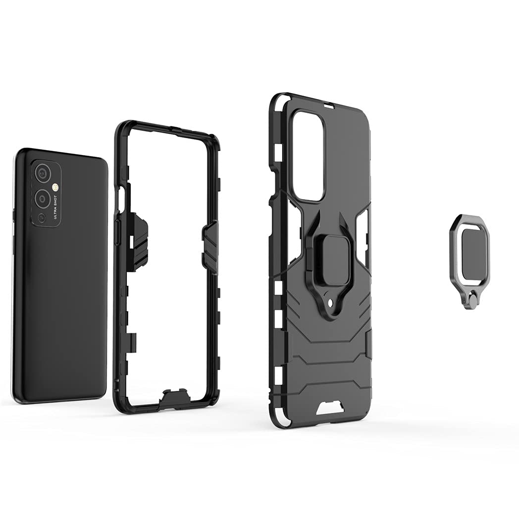 Cover per Oneplus 9 PRO 5g Custodia Compatibile con Oneplus 9 PRO 5g Custodia per Telefono [con Protezione dello Schermo in Vetro temperato][Riflettore d'Argento] DYH-PH