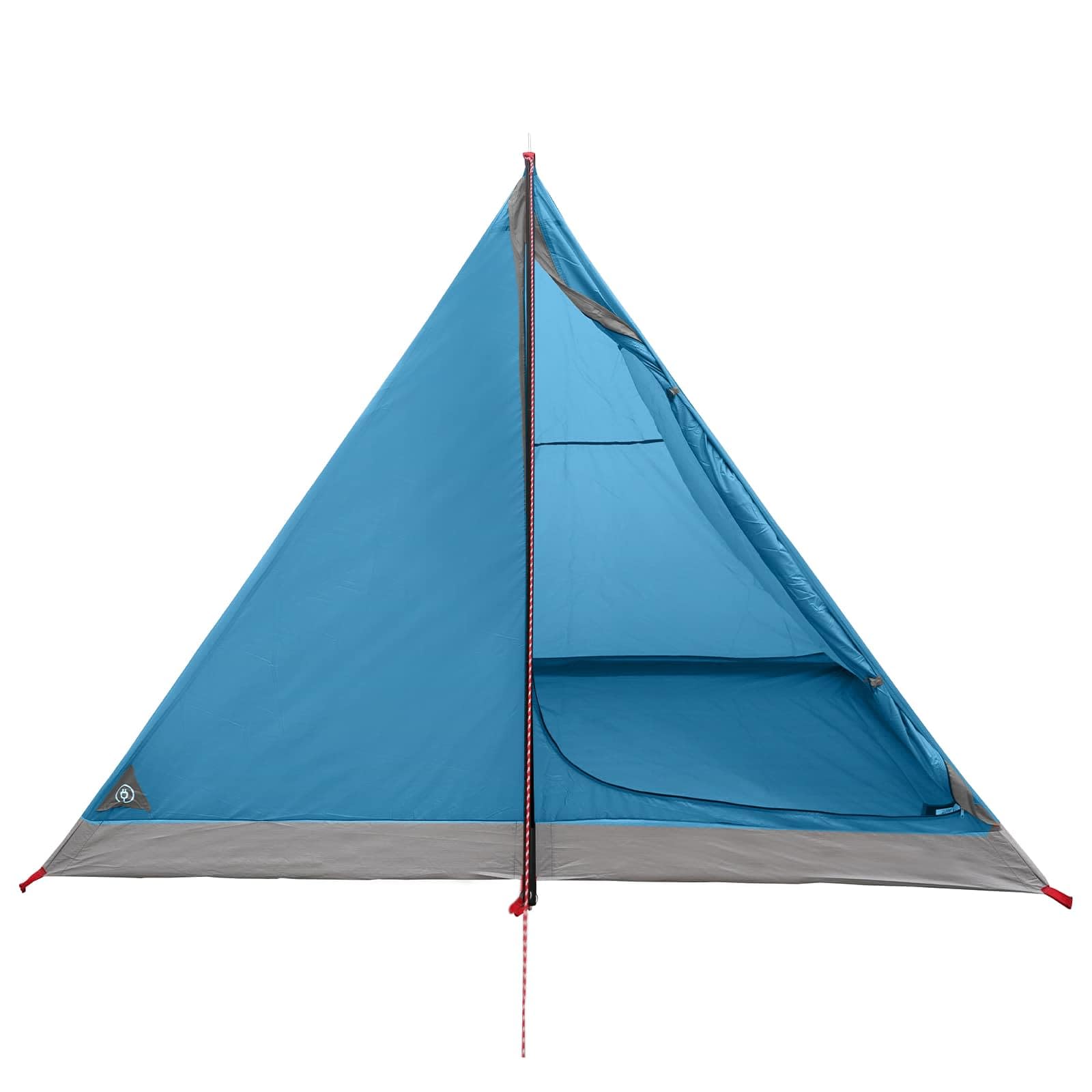 Trekkingzelt Grün 4 Personen 185T Polyester Mit PU-Beschichtung