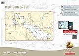 Sportbootkarten Satz 10: Bodensee (Ausgabe 2014): Kostenlose Yacht Naviagtor-App für Tablet und Smartphone. 1 Übersegler + 1 Rettungsnetzkarte, 6 Revierkarten + 4 Detailpläne. Inklusive Revierführer