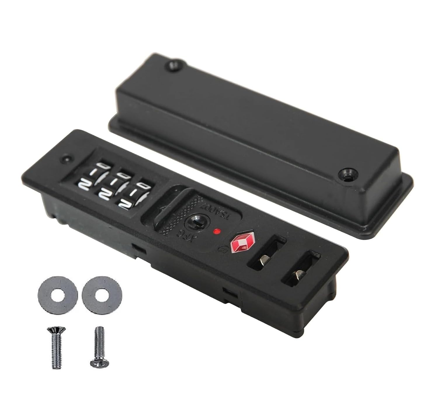 Repair Replacement Part Accessories Luggage 3 Digit Number Lock for VIP, Safari, American turistr, Skybag Suitcase Trolley Bag for Luggage Parts (Black TSA)-picture-17