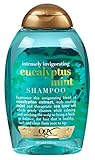 OGX Intensely Invigorating Eucalyptus Mint Shampoo 13 Fl Oz (Pack of 2)